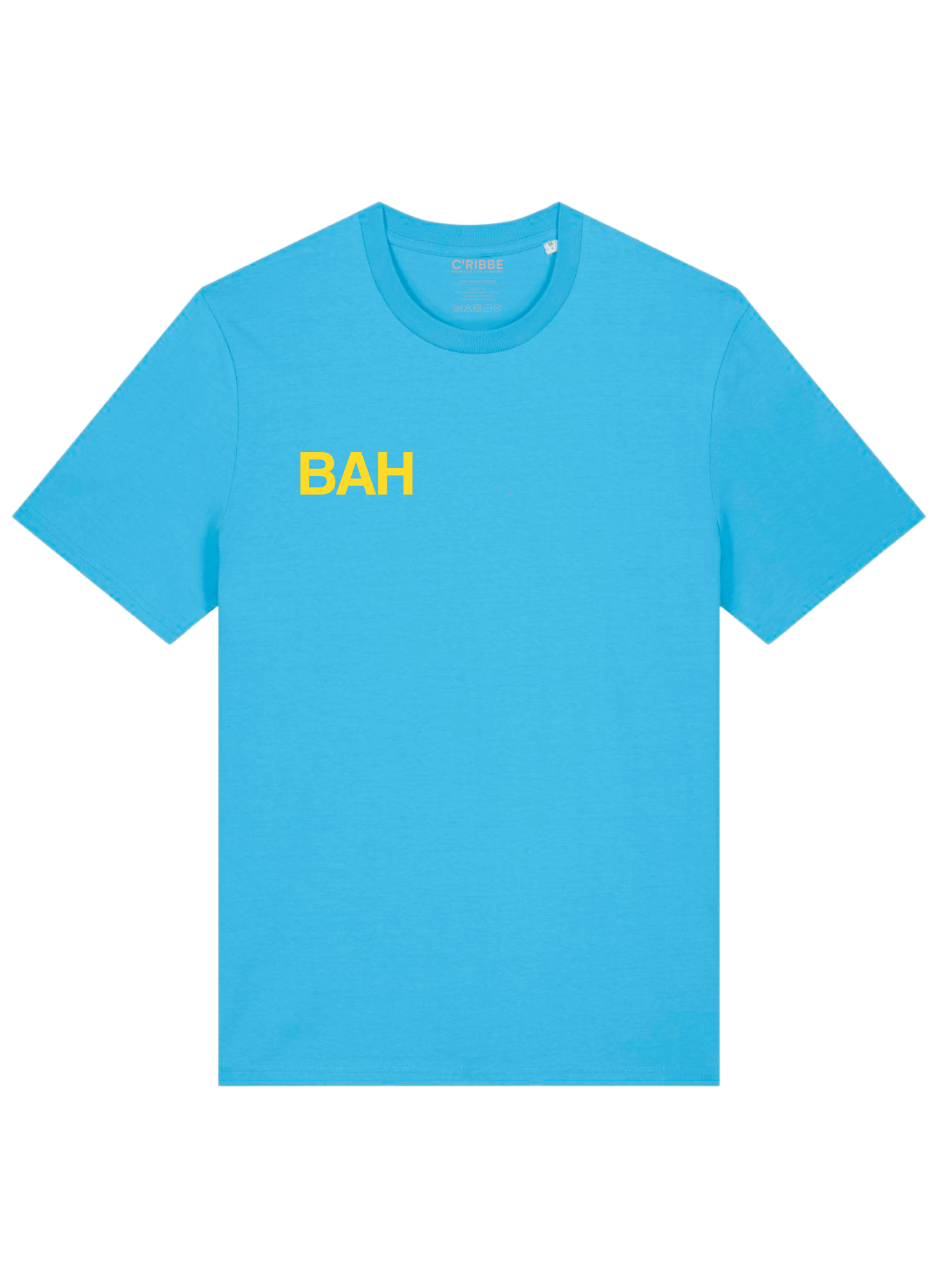 BAHAMAS ATHLETICS DEPT. Unisex Crew Neck T-Shirt, Aqua