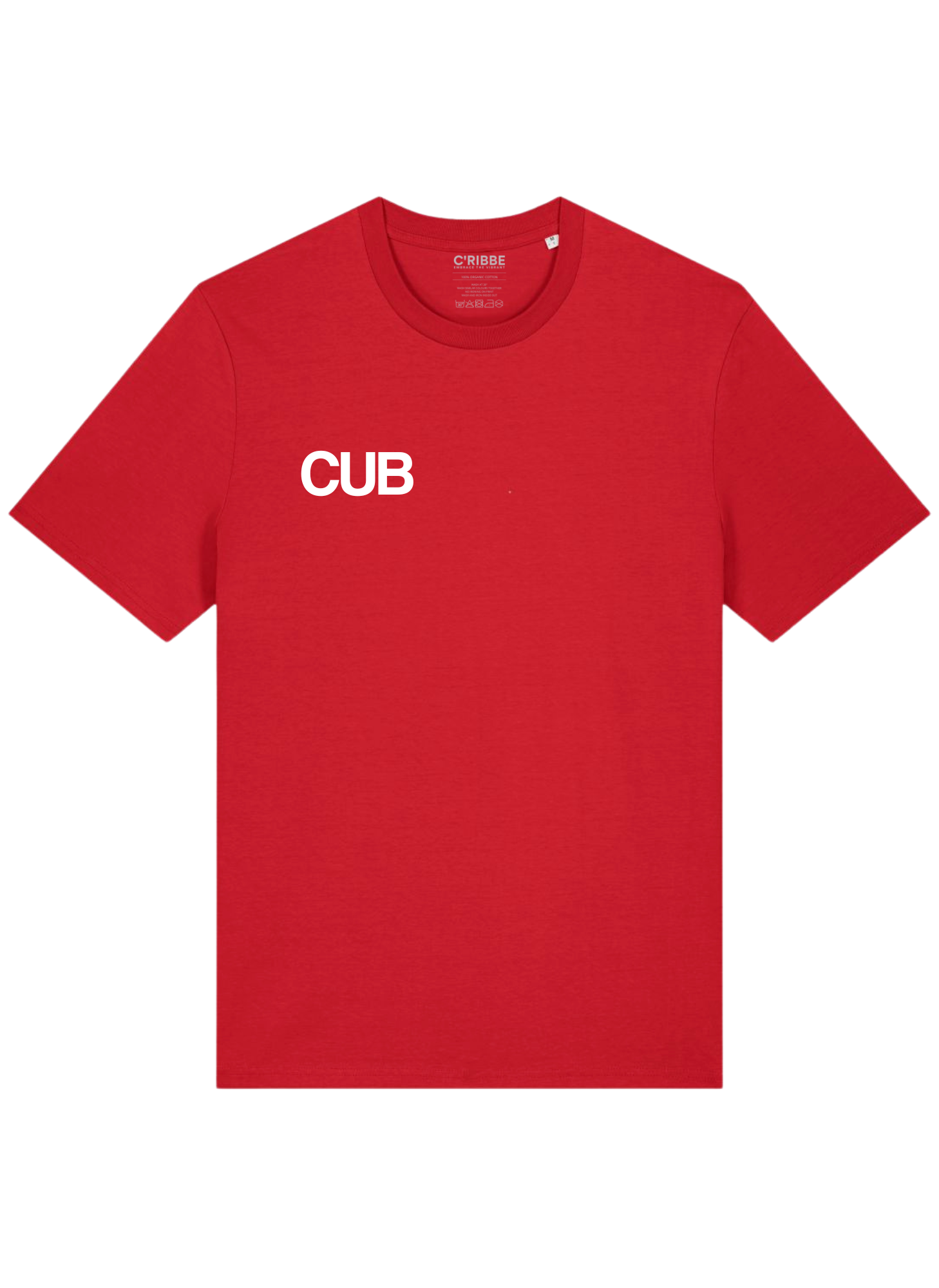 CUBA ATHLETICS DEPT. Unisex Crew Neck T-Shirt, Red