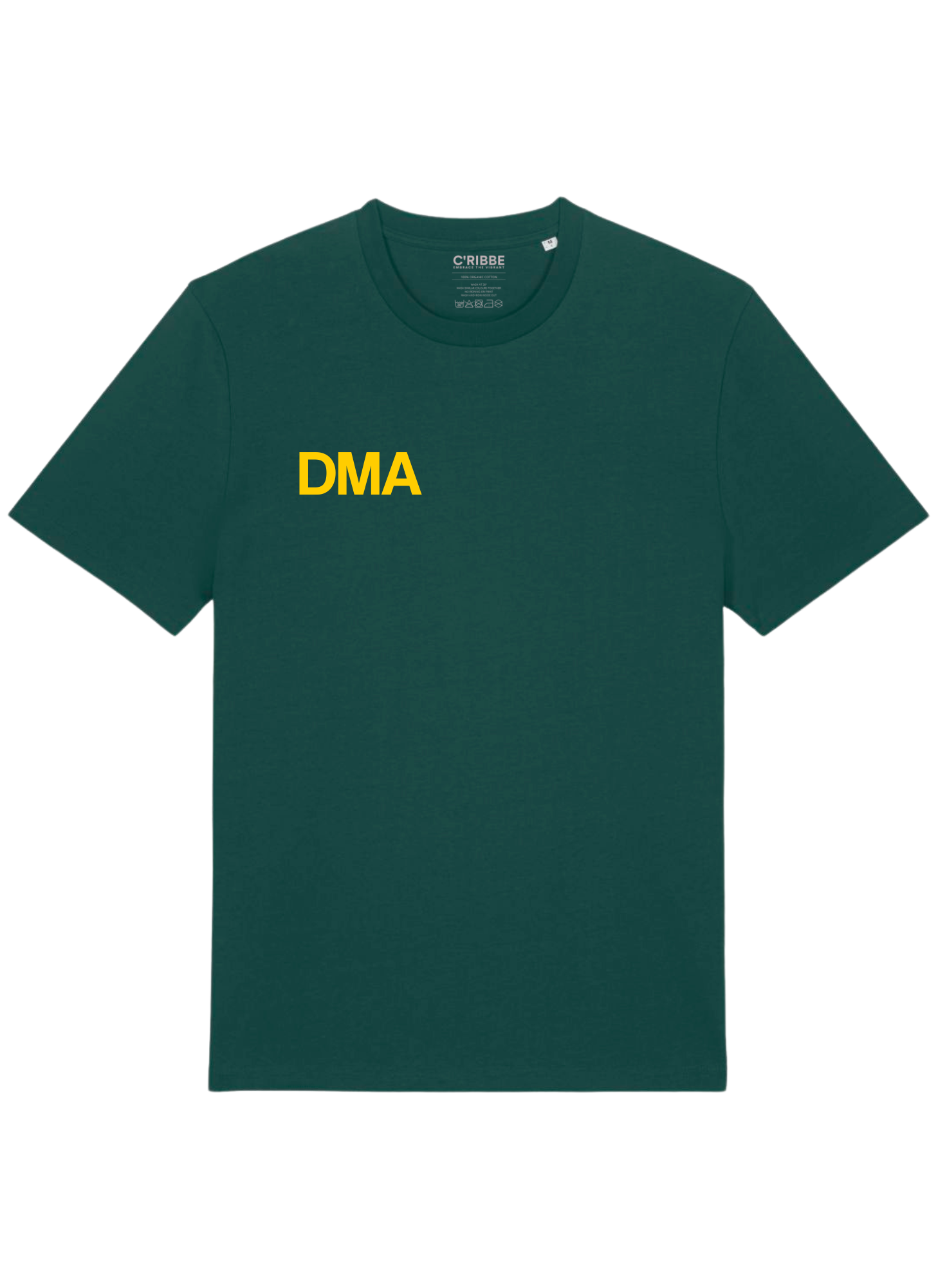 DOMINICA ATHLETICS DEPT. Unisex Crew Neck T-Shirt, Glazed Green