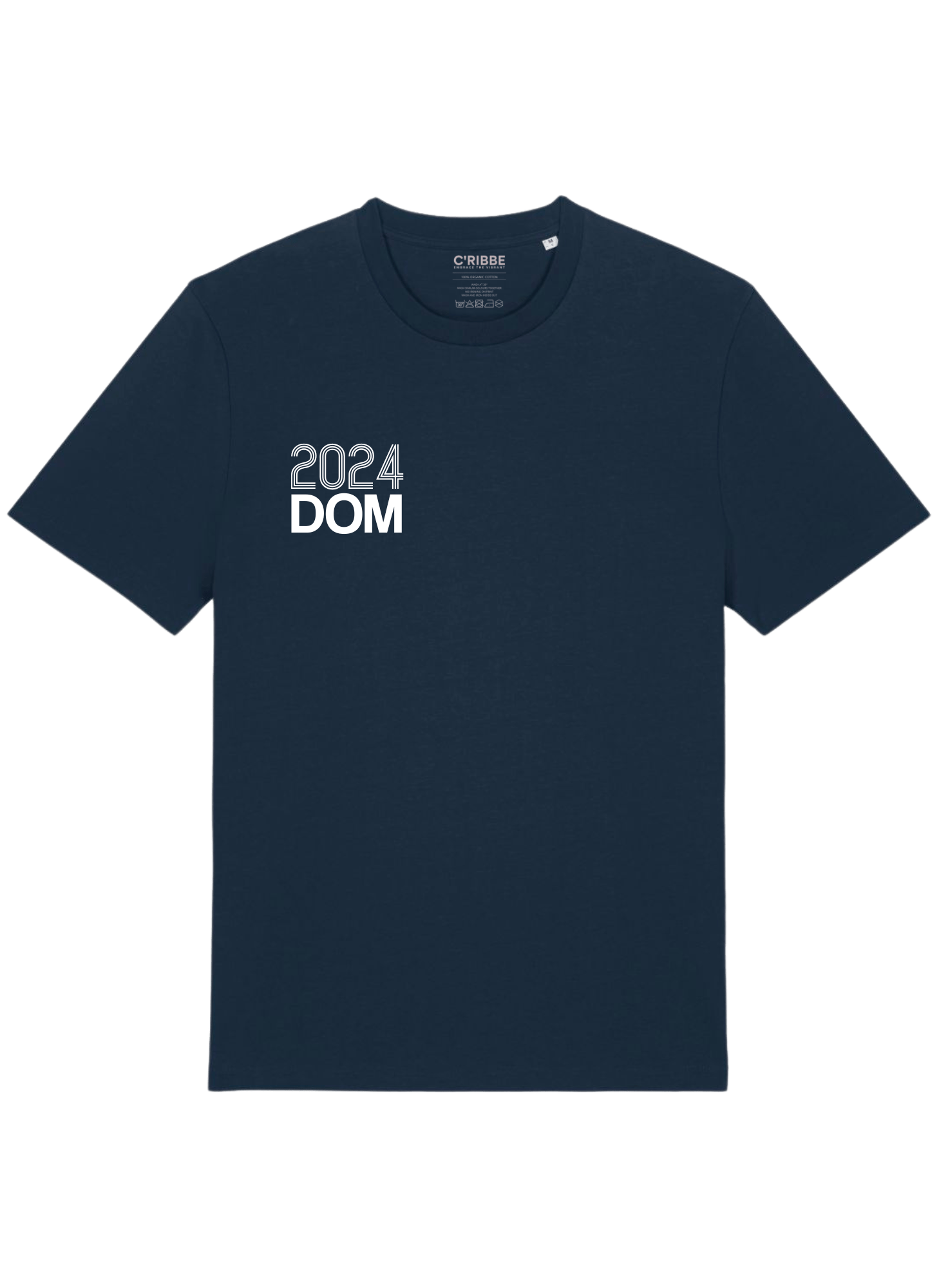 DOMINICAN REPUBLIC ATHLETICS DEPT. 2024 Unisex Crew Neck T-Shirt, French Navy