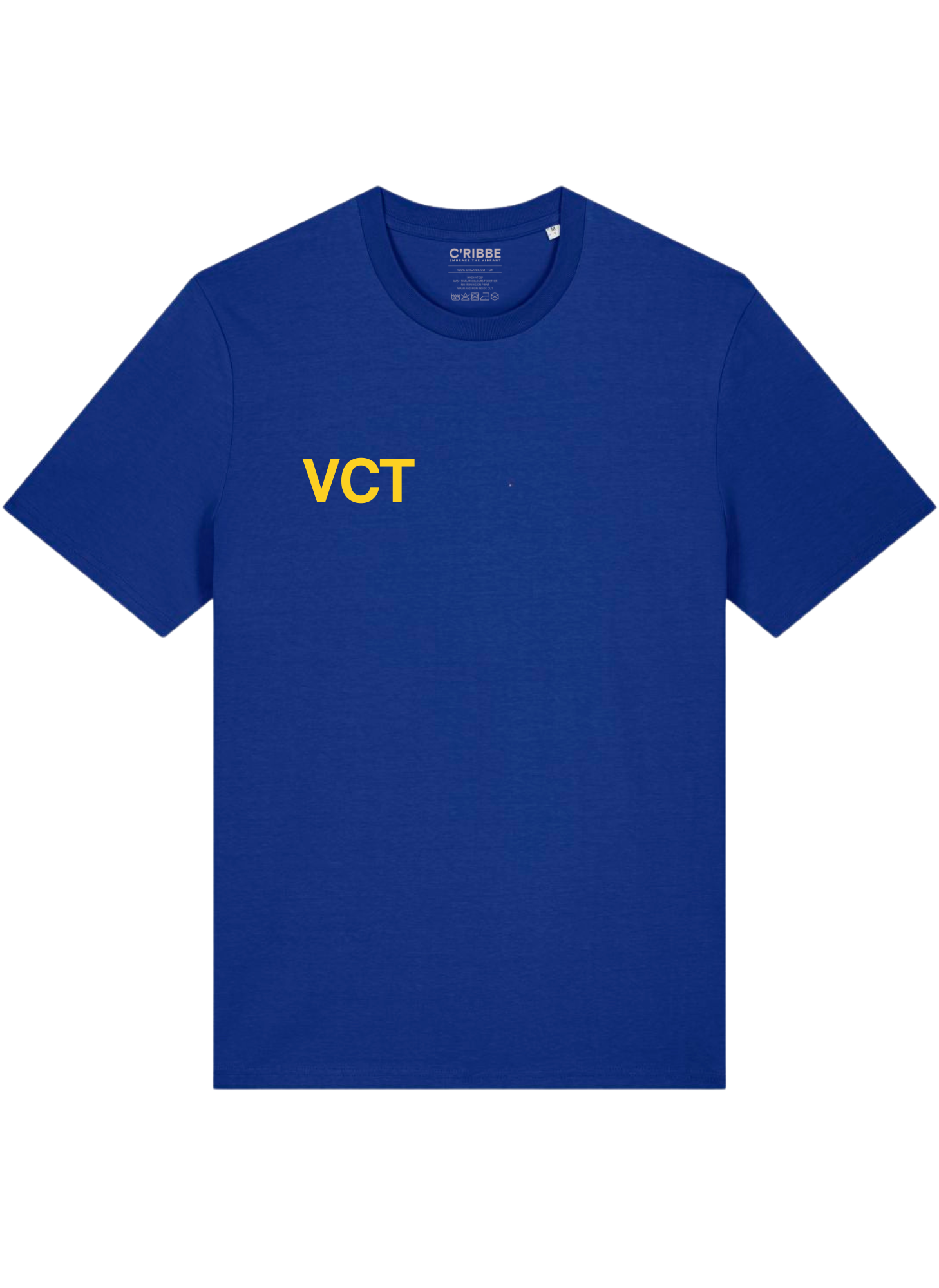 ST. VINCENT & THE GRENADINES ATHLETICS DEPT. Unisex Crew Neck T-Shirt, Worker Blue